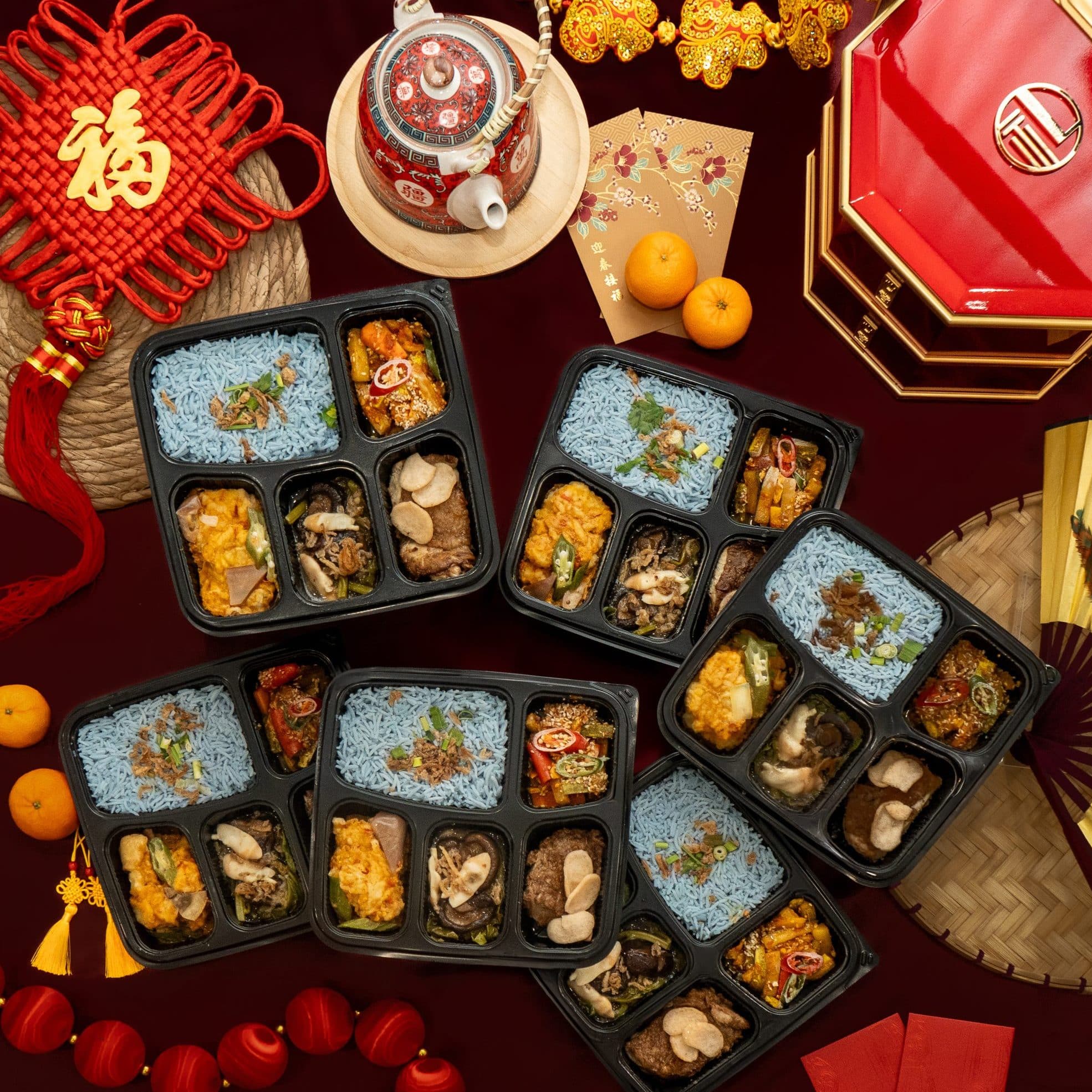 Chinese New Year Signature Bento (Prawns)